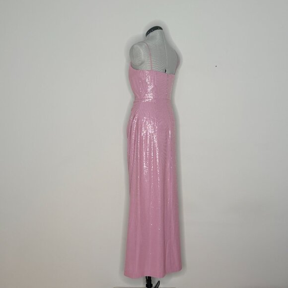 Halston Alania Sequin Floor-Length Gown - Picture 6 of 13